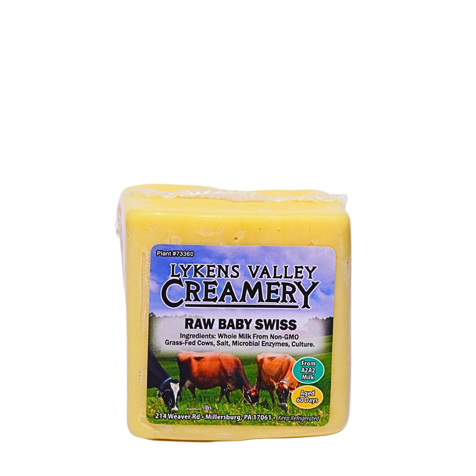 Raw Cow Swiss Cheese | 1LB