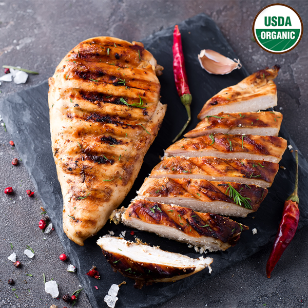 Org. Chicken Breasts B/L S/L