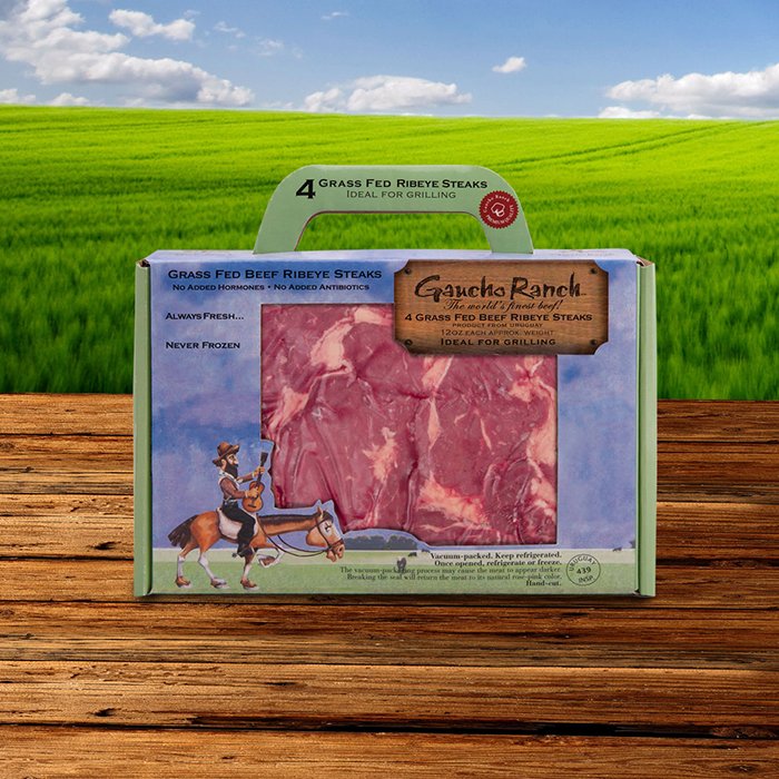 Four Pack Ribeyes Steaks